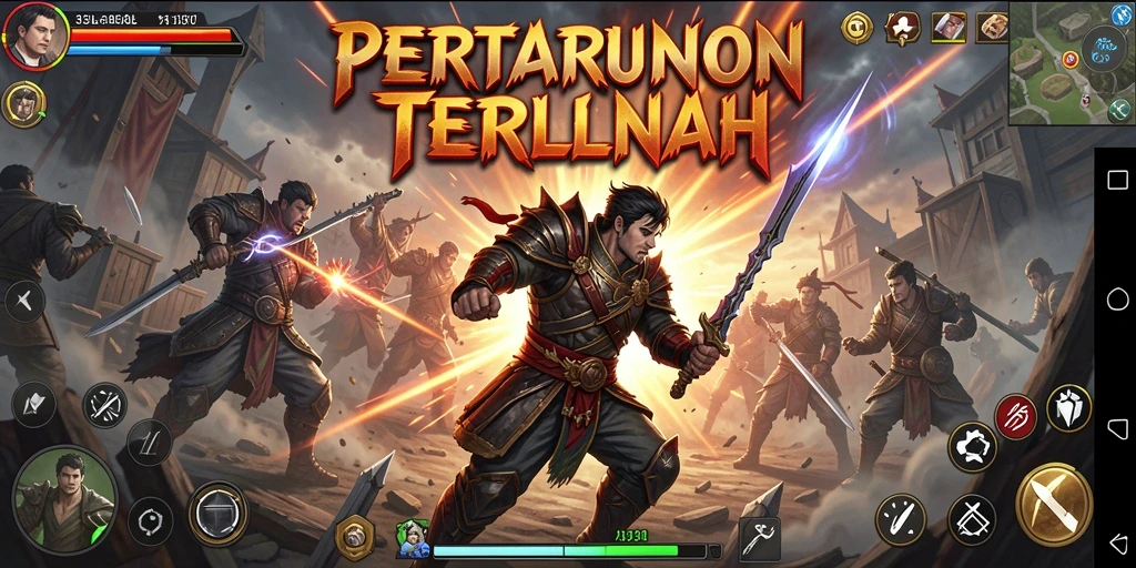 Tangkap momen aksi seru dalam 33L dengan pertarungan penuh gaya.