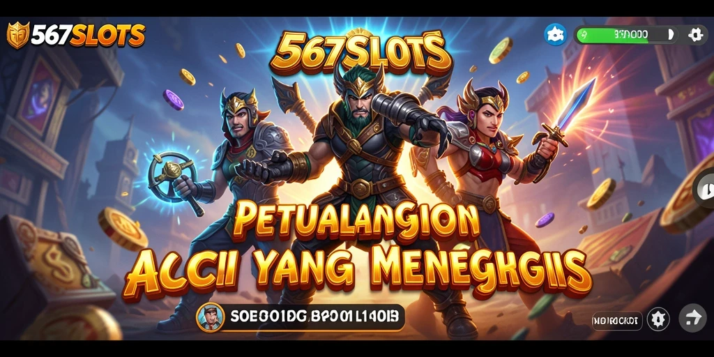 Gameplay seru dan mendebarkan dari 567SLOTS dalam format ARPG.