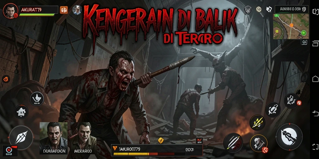 Tampak menegangkan, gameplay <strong>AKURAT79</strong> diwarnai dengan momen mencekam.