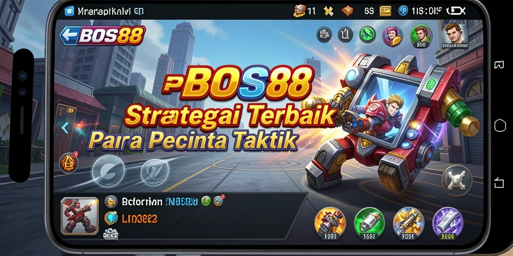 Tampilan gameplay strategis yang menantang di BOS88.
