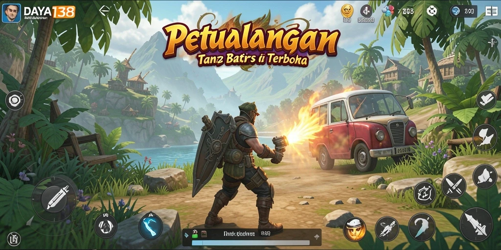 Tampilan gameplay DAYA138 dalam dunia terbuka yang mengagumkan.