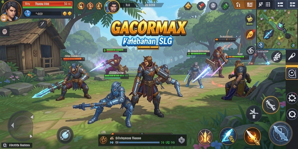 Tangkapan layar utama GACORMAX menampilkan gameplay yang menegangkan dan strategis.