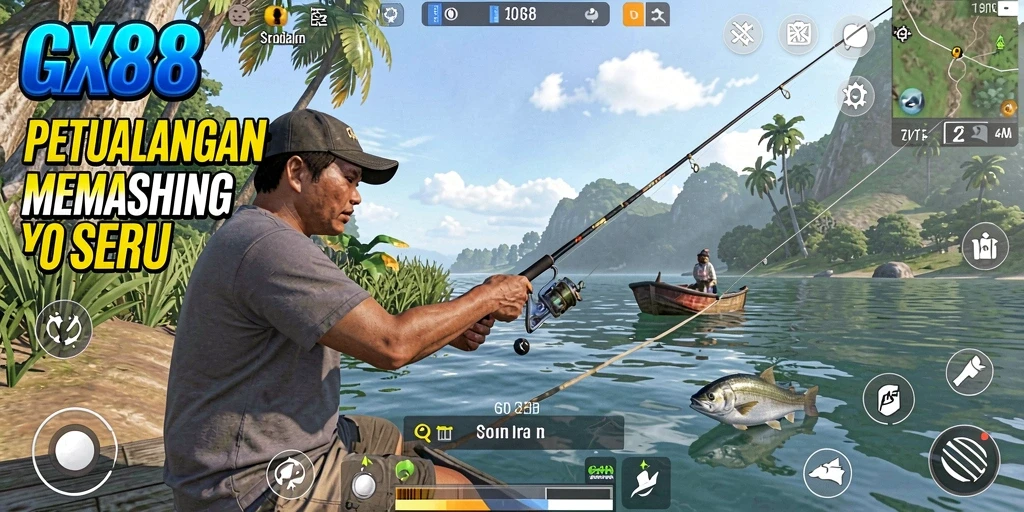 Screenshot dari gameplay GX88 yang menarik dan realistis.
