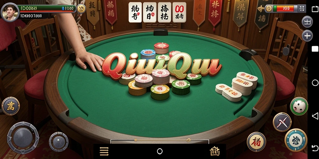Screenshot menampilkan gameplay seru dari QiuQiu di ID098.