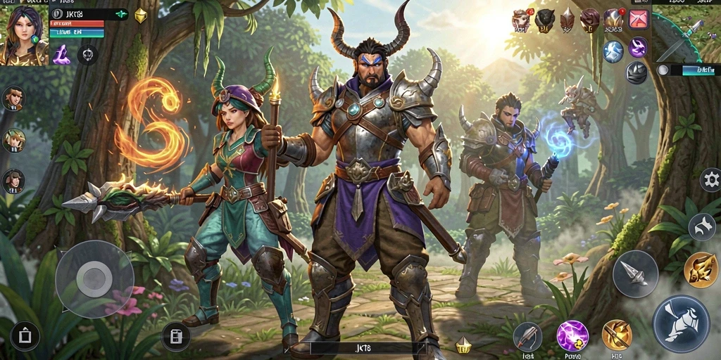 Gameplay JKT8 yang menarik dan penuh petualangan RPG.