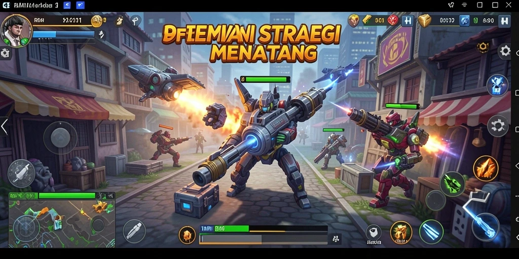 Tampilan gameplay <strong>REMI101</strong> yang menegangkan dan penuh warna.
