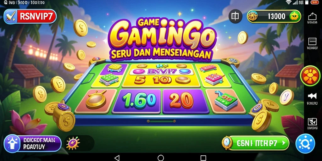 Tampilan permainan Bingo yang menarik di RSNVIP7.